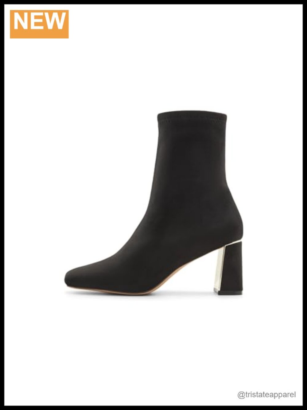 ALDO Marcelyn Ankle Boots Block Heel Round Toe Zipper Closure Women's Size